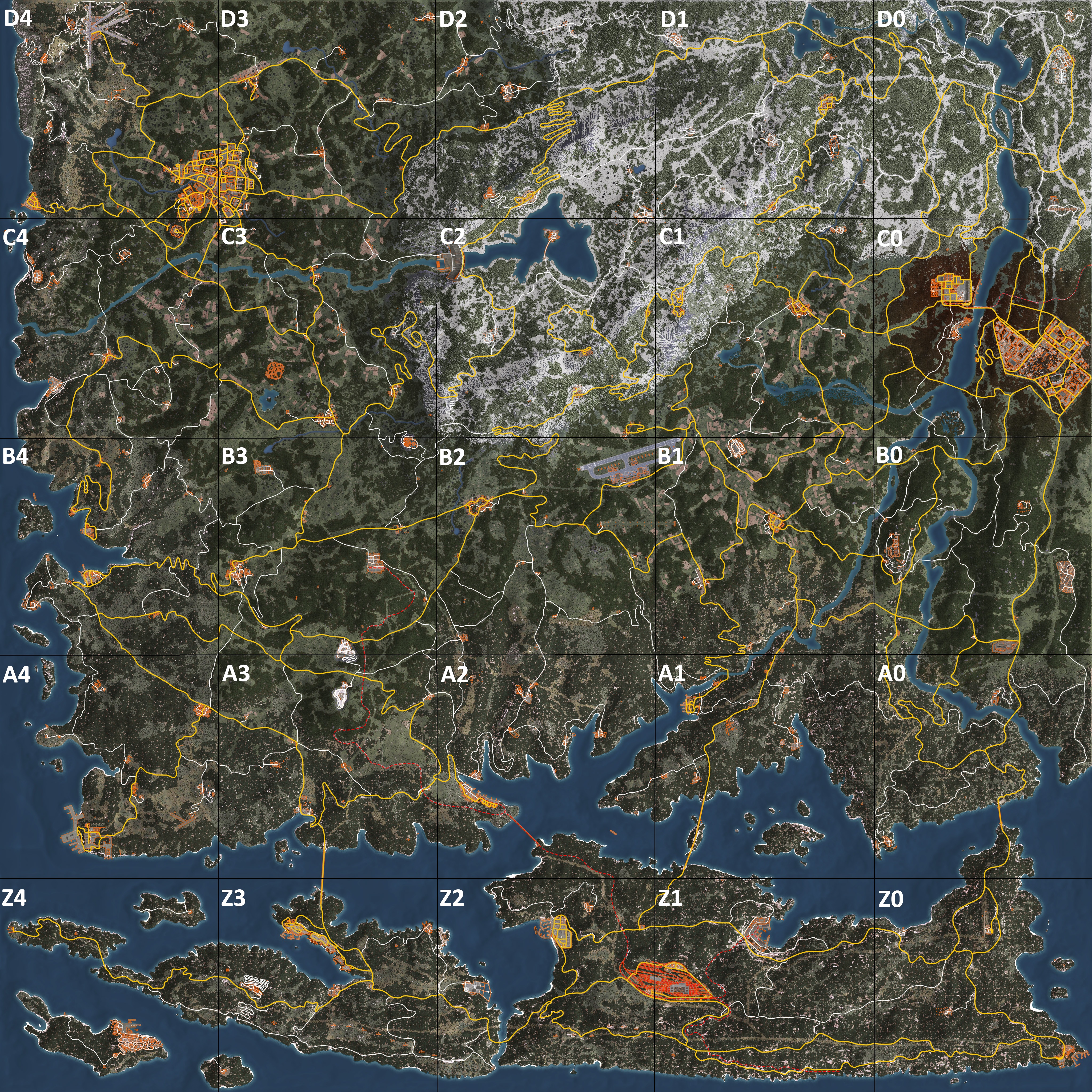 SCUM Map